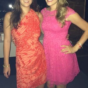 Cynthia steffe lace dress